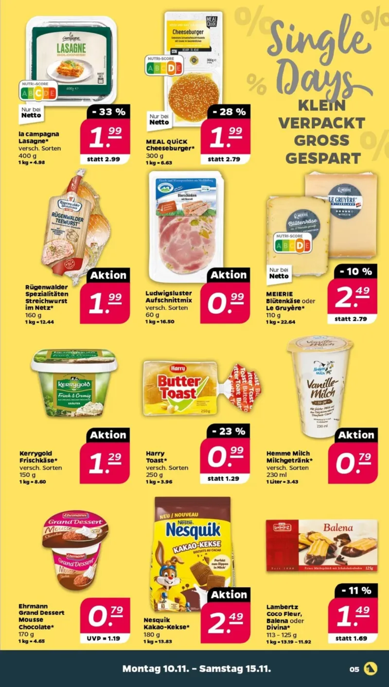 NETTO Supermarkt Prospekt vom 10.11.2025, Seite 5