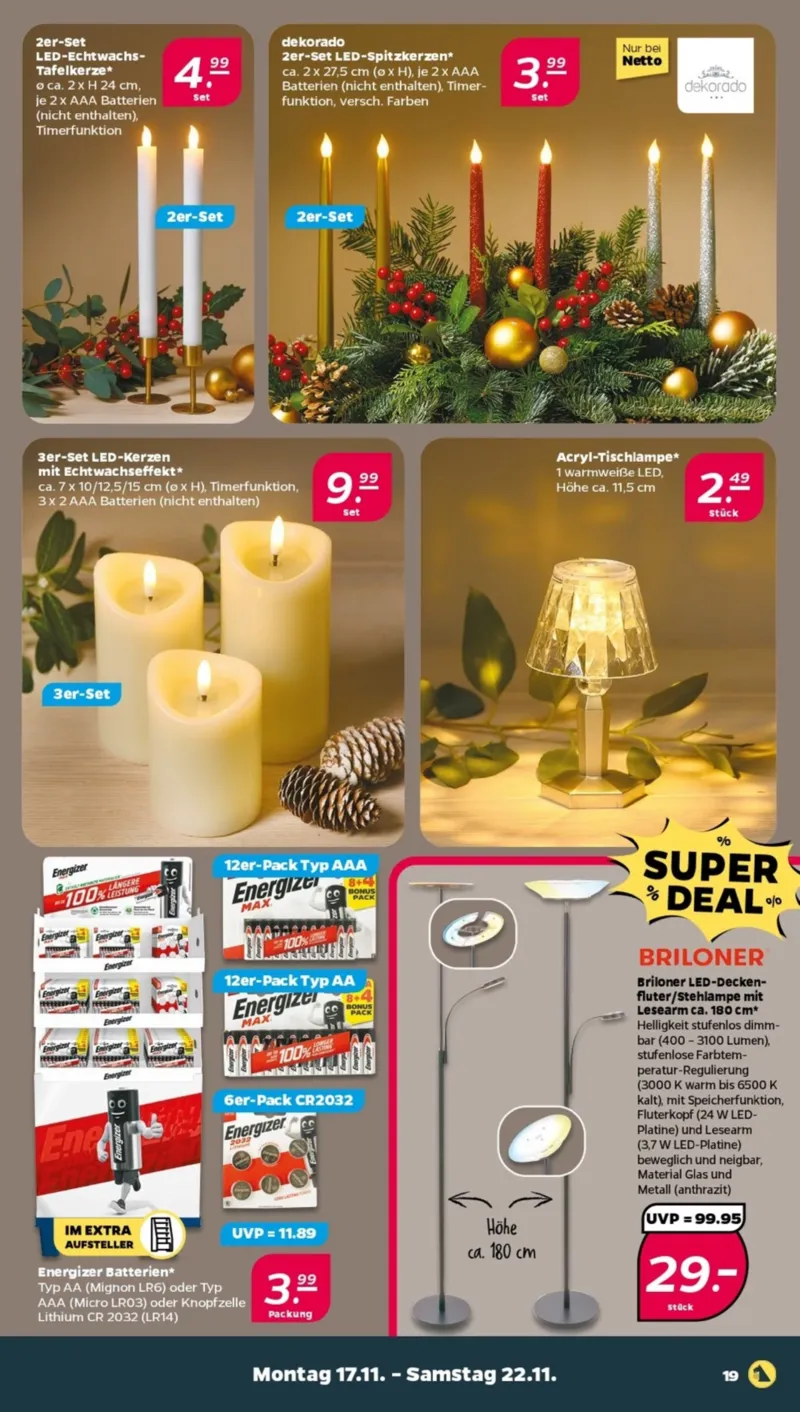 NETTO Supermarkt Prospekt vom 17.11.2025, Seite 21