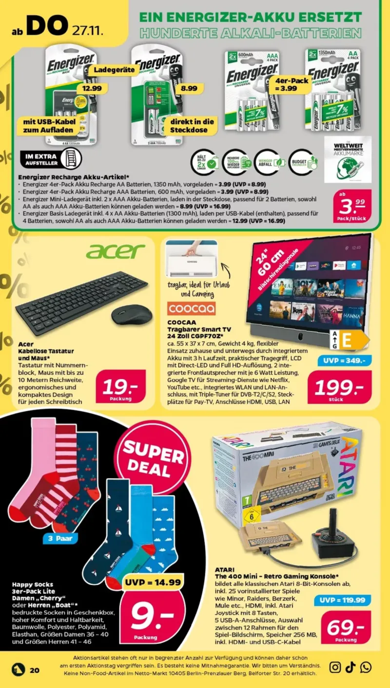 NETTO Supermarkt Prospekt vom 24.11.2025, Seite 22