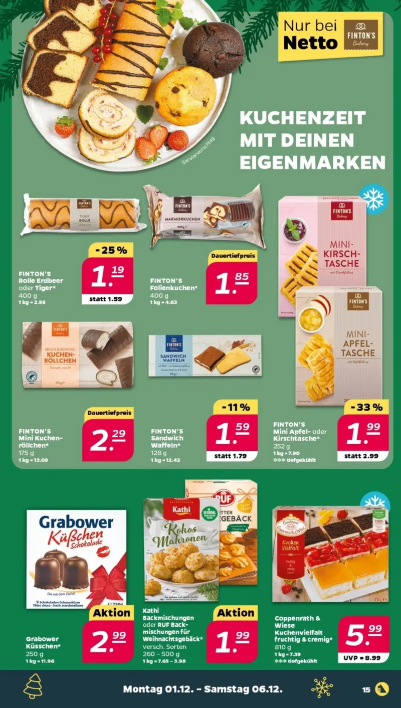 NETTO Supermarkt Prospekt vom 01.12.2025, Seite 15