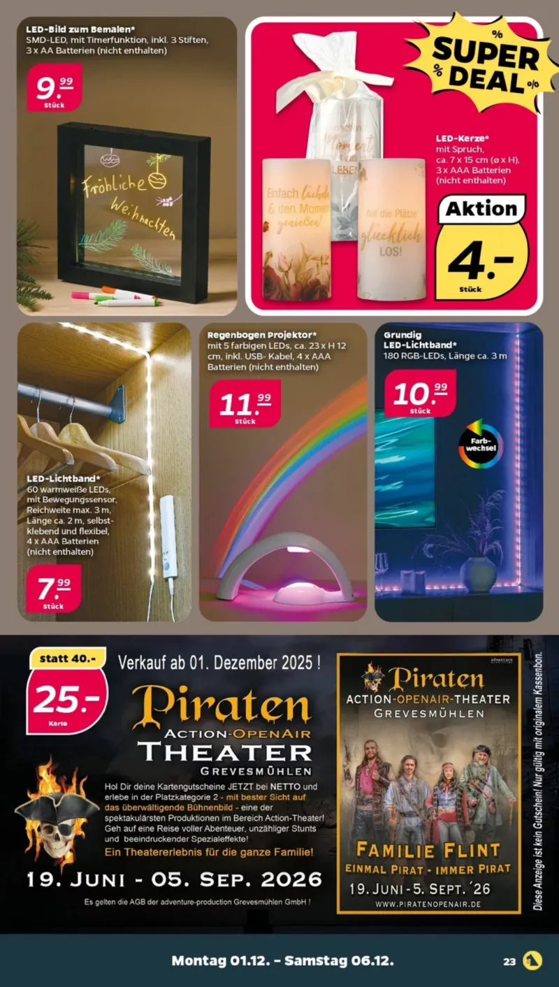 NETTO Supermarkt Prospekt vom 01.12.2025, Seite 25