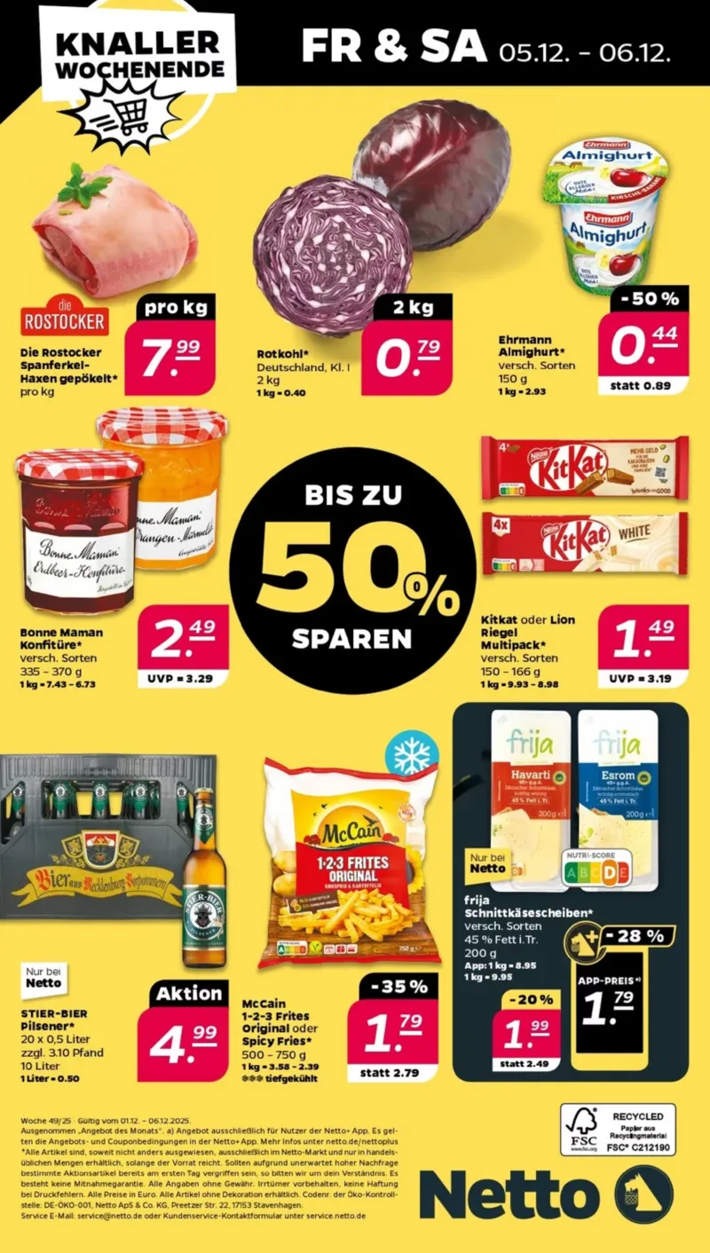NETTO Supermarkt Prospekt vom 01.12.2025, Seite 38