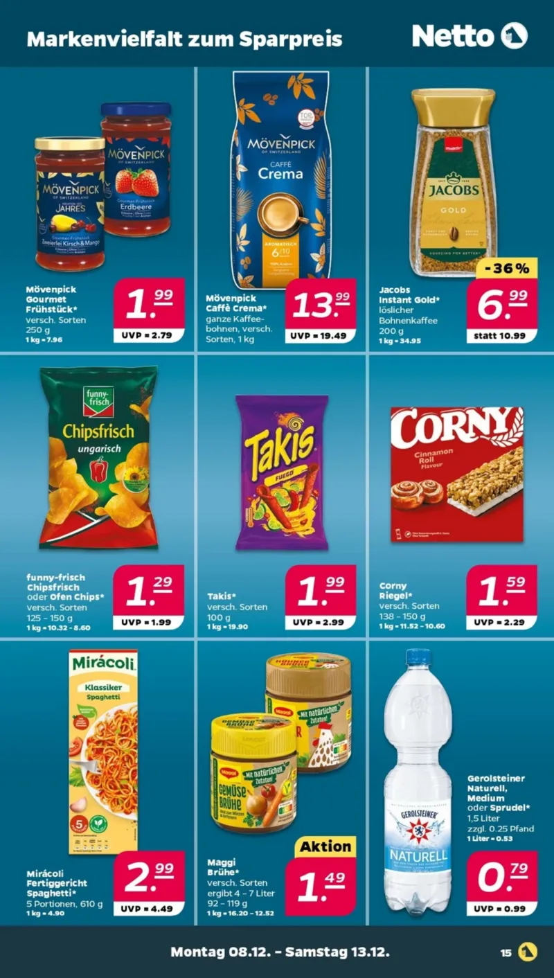 NETTO Supermarkt Prospekt vom 08.12.2025, Seite 15
