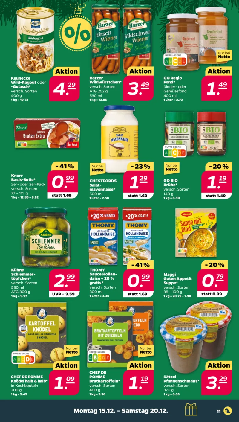 NETTO Supermarkt Prospekt vom 15.12.2025, Seite 11