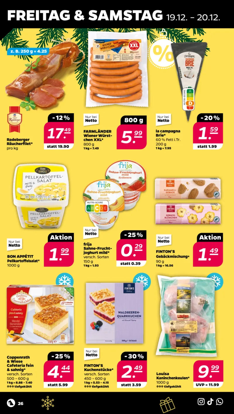 NETTO Supermarkt Prospekt vom 15.12.2025, Seite 28