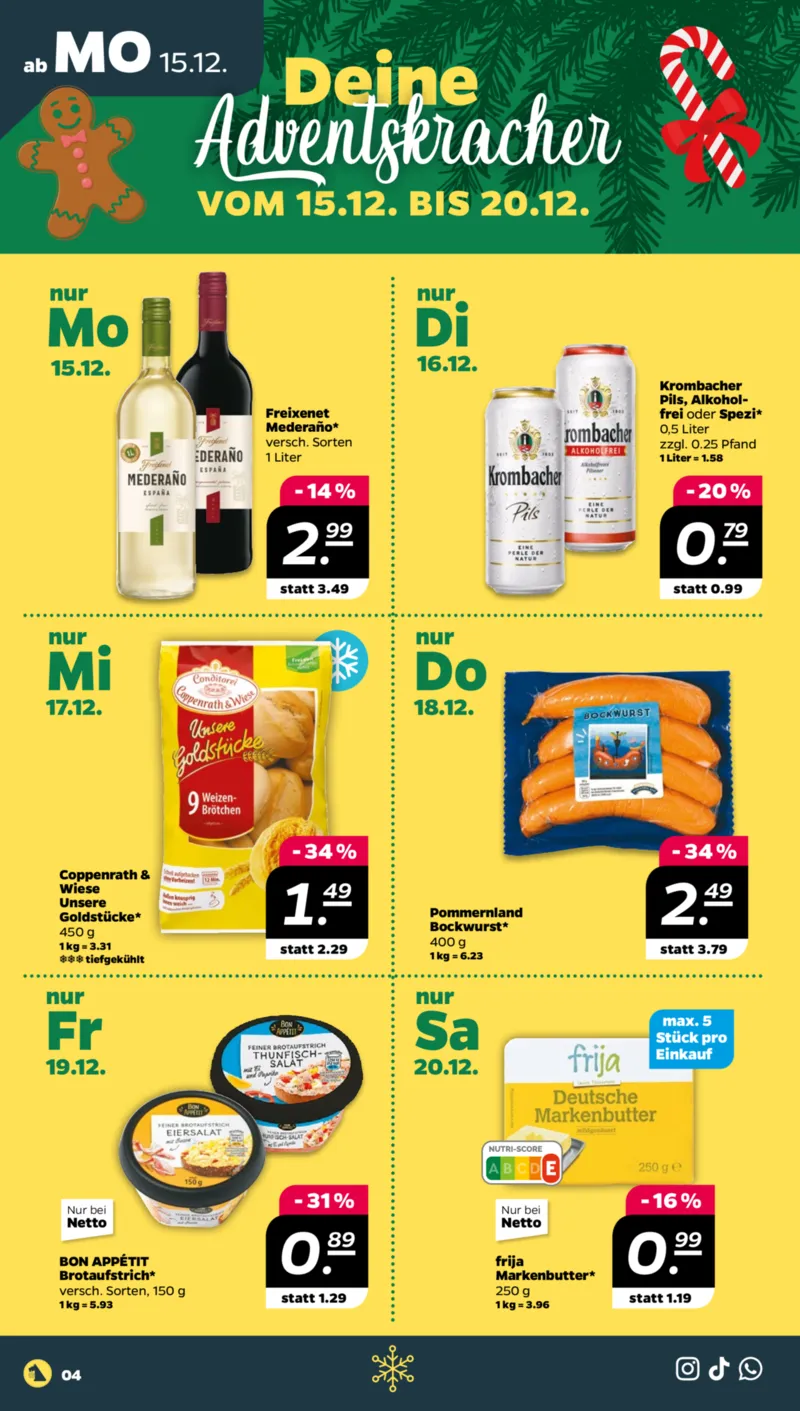 NETTO Supermarkt Prospekt vom 15.12.2025, Seite 4