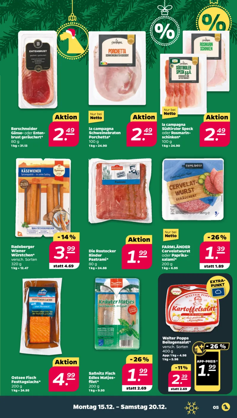 NETTO Supermarkt Prospekt vom 15.12.2025, Seite 5