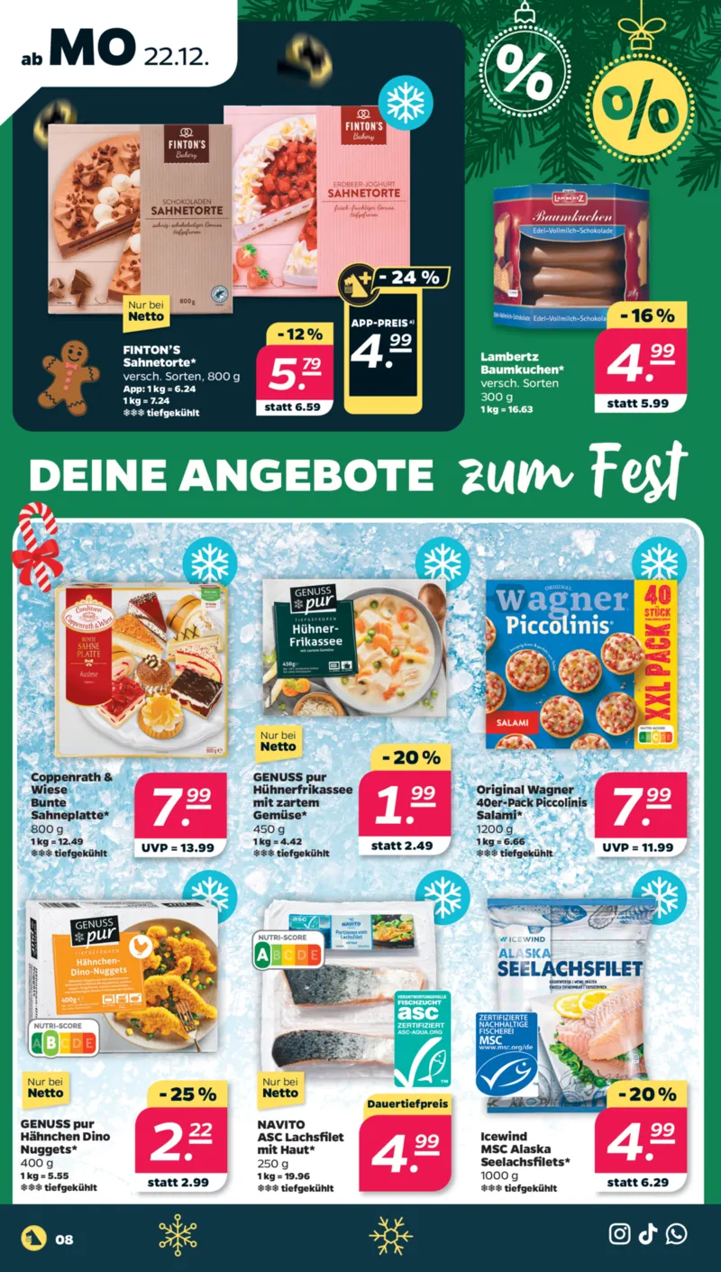 NETTO Supermarkt Prospekt vom 22.12.2025, Seite 8