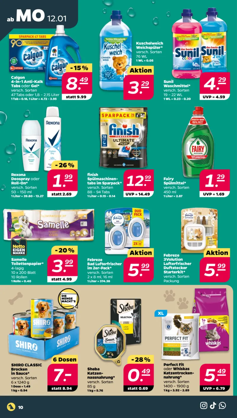 NETTO Supermarkt Prospekt vom 12.01.2026, Seite 12