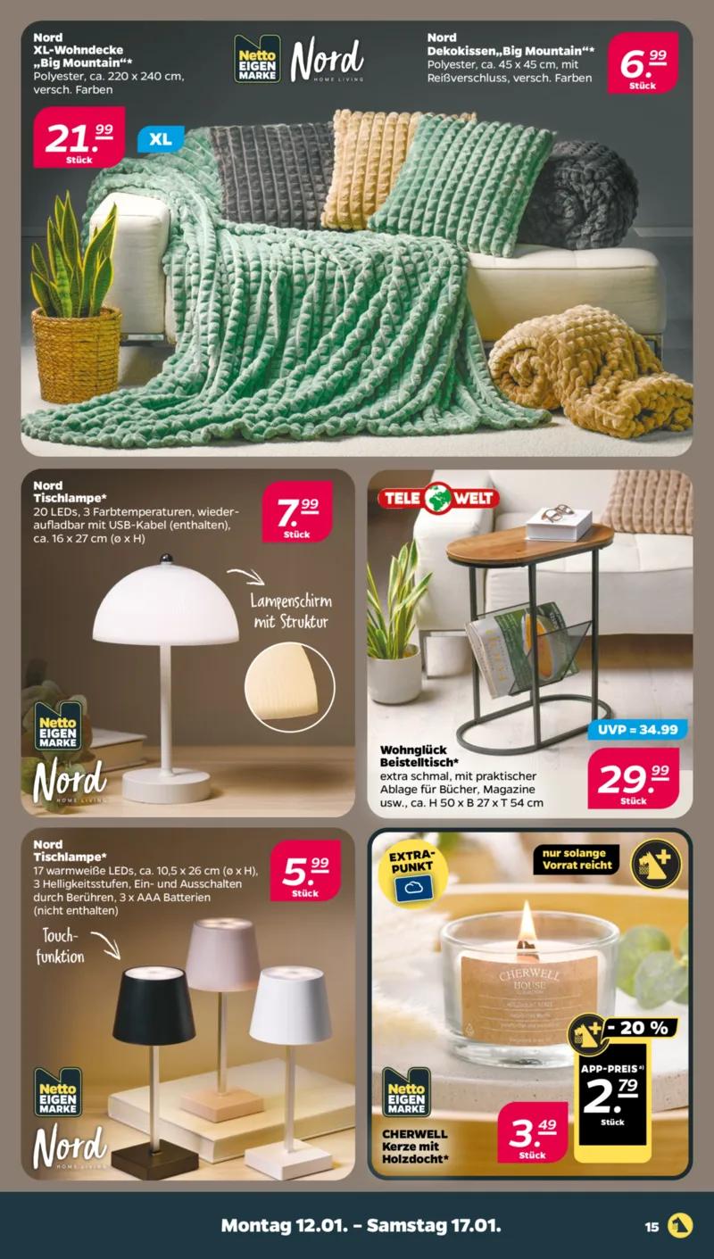 NETTO Supermarkt Prospekt vom 12.01.2026, Seite 17