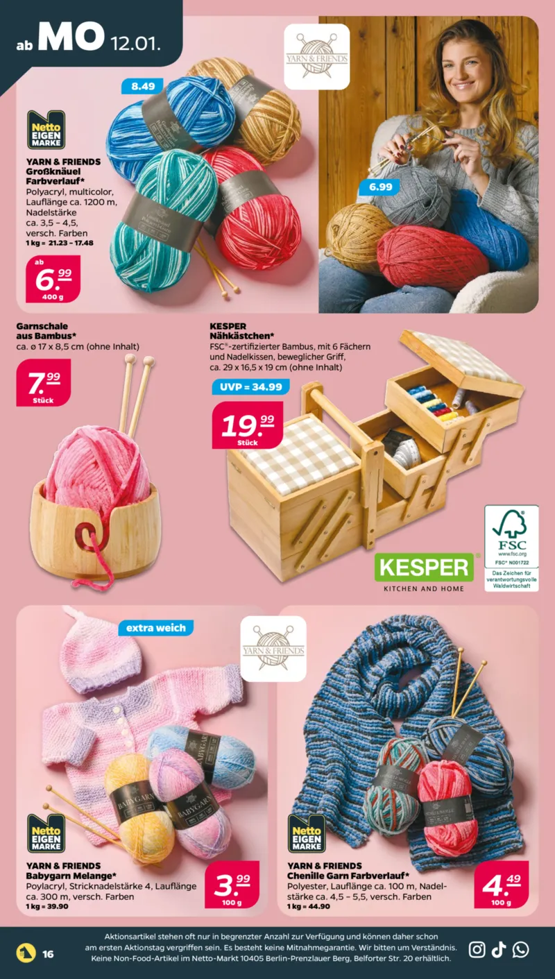 NETTO Supermarkt Prospekt vom 12.01.2026, Seite 18