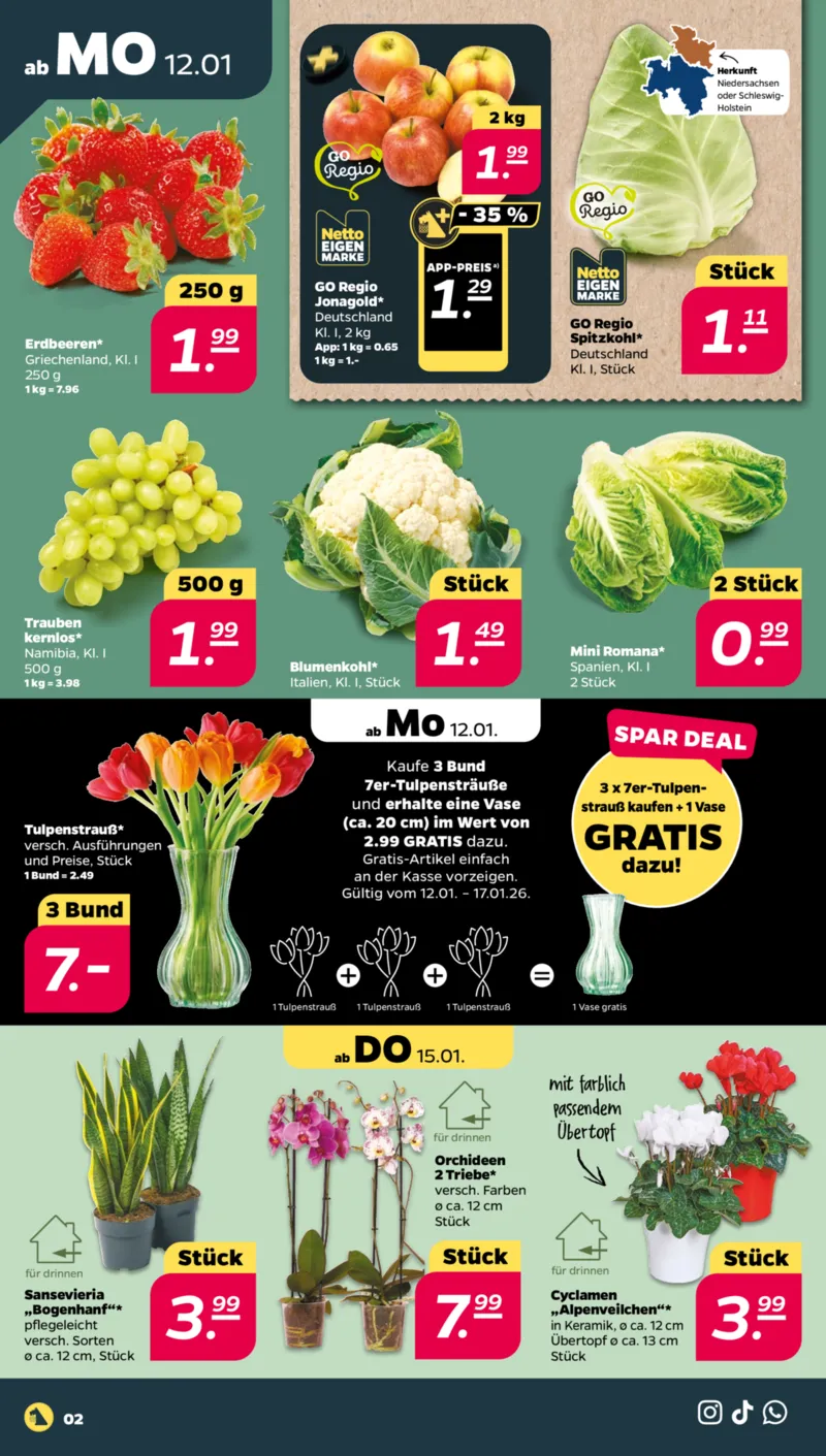 NETTO Supermarkt Prospekt vom 12.01.2026, Seite 2