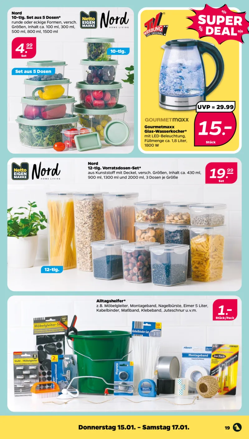 NETTO Supermarkt Prospekt vom 12.01.2026, Seite 21