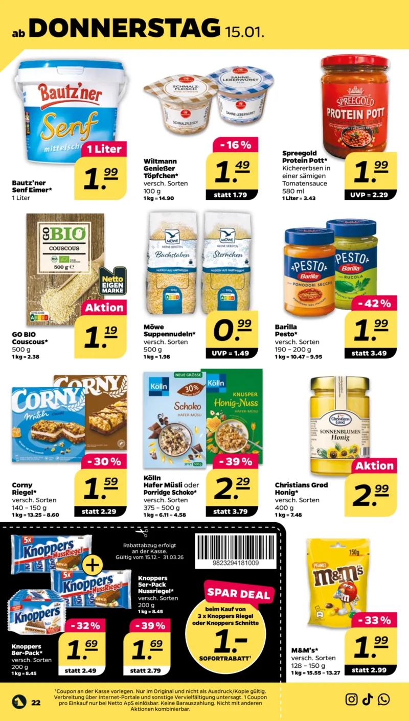 NETTO Supermarkt Prospekt vom 12.01.2026, Seite 24