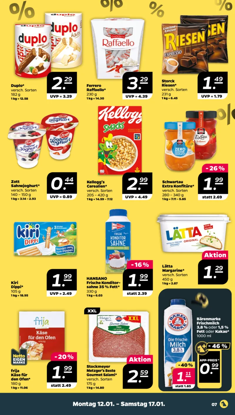 NETTO Supermarkt Prospekt vom 12.01.2026, Seite 7