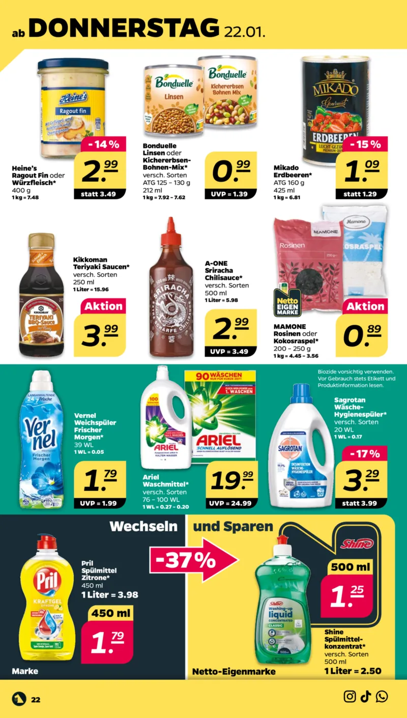 NETTO Supermarkt Prospekt vom 19.01.2026, Seite 24