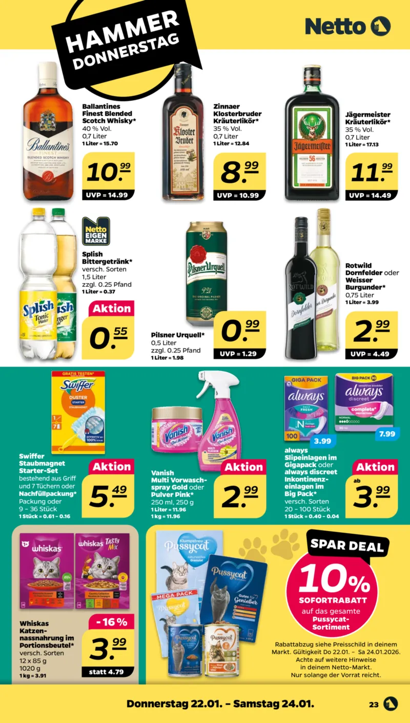 NETTO Supermarkt Prospekt vom 19.01.2026, Seite 25