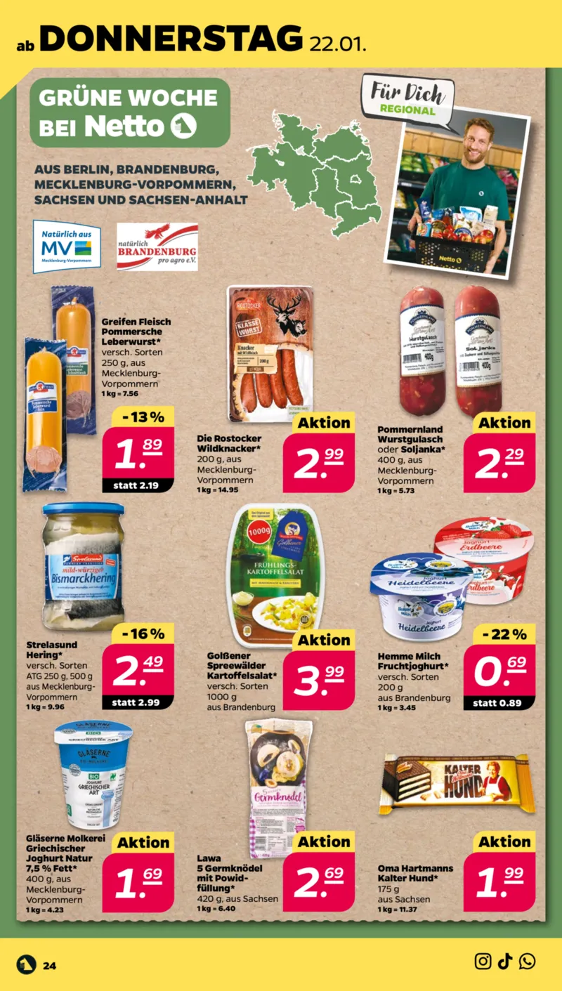 NETTO Supermarkt Prospekt vom 19.01.2026, Seite 26