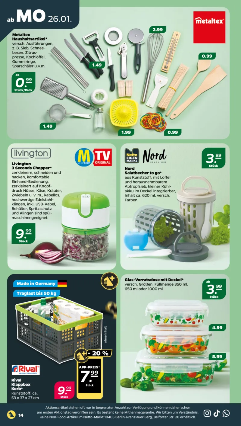 NETTO Supermarkt Prospekt vom 26.01.2026, Seite 16