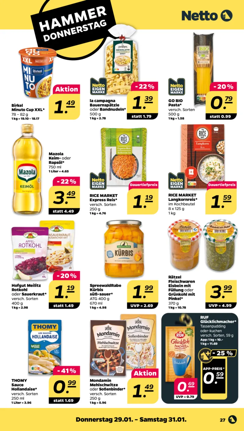 NETTO Supermarkt Prospekt vom 26.01.2026, Seite 29