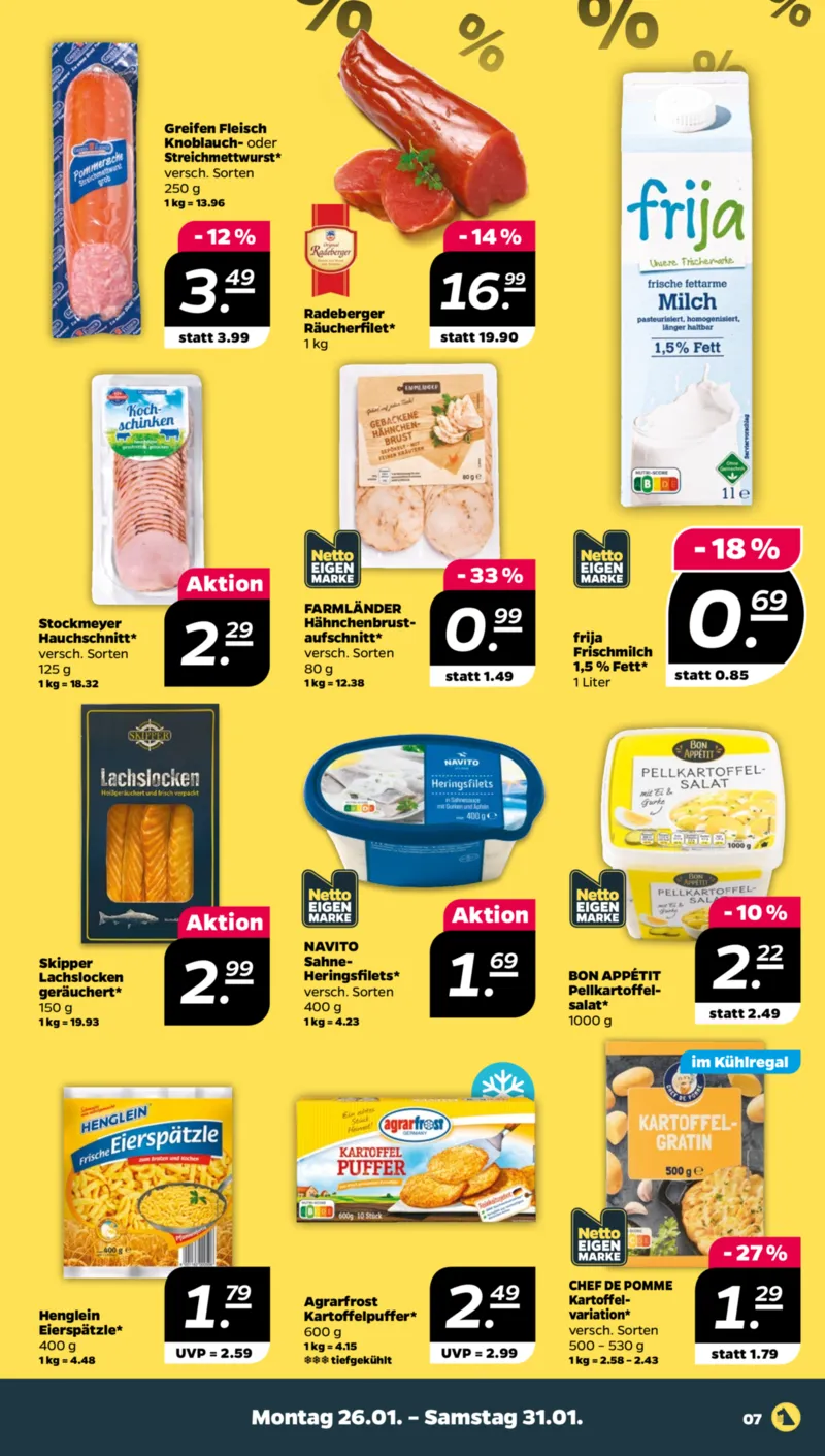 NETTO Supermarkt Prospekt vom 26.01.2026, Seite 7