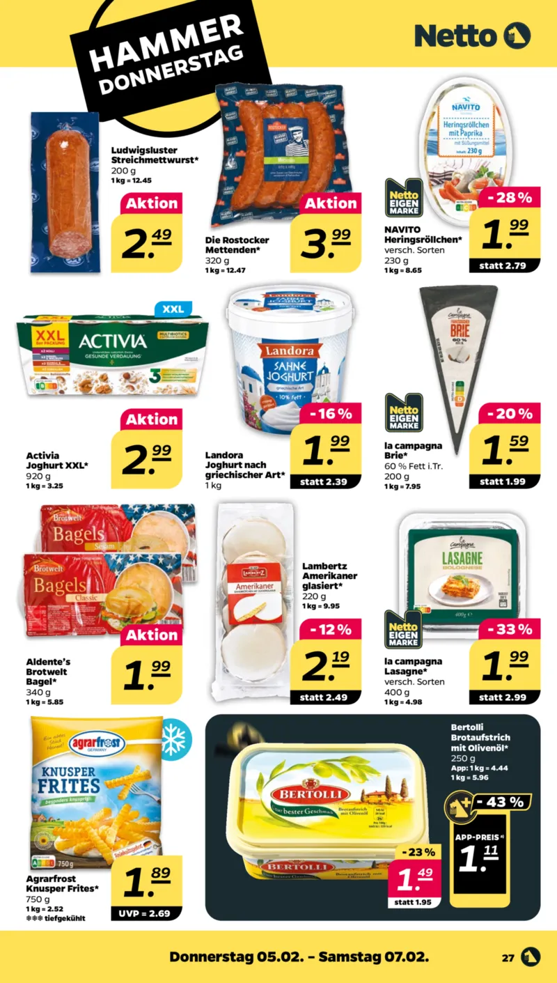 NETTO Supermarkt Prospekt vom 02.02.2026, Seite 29