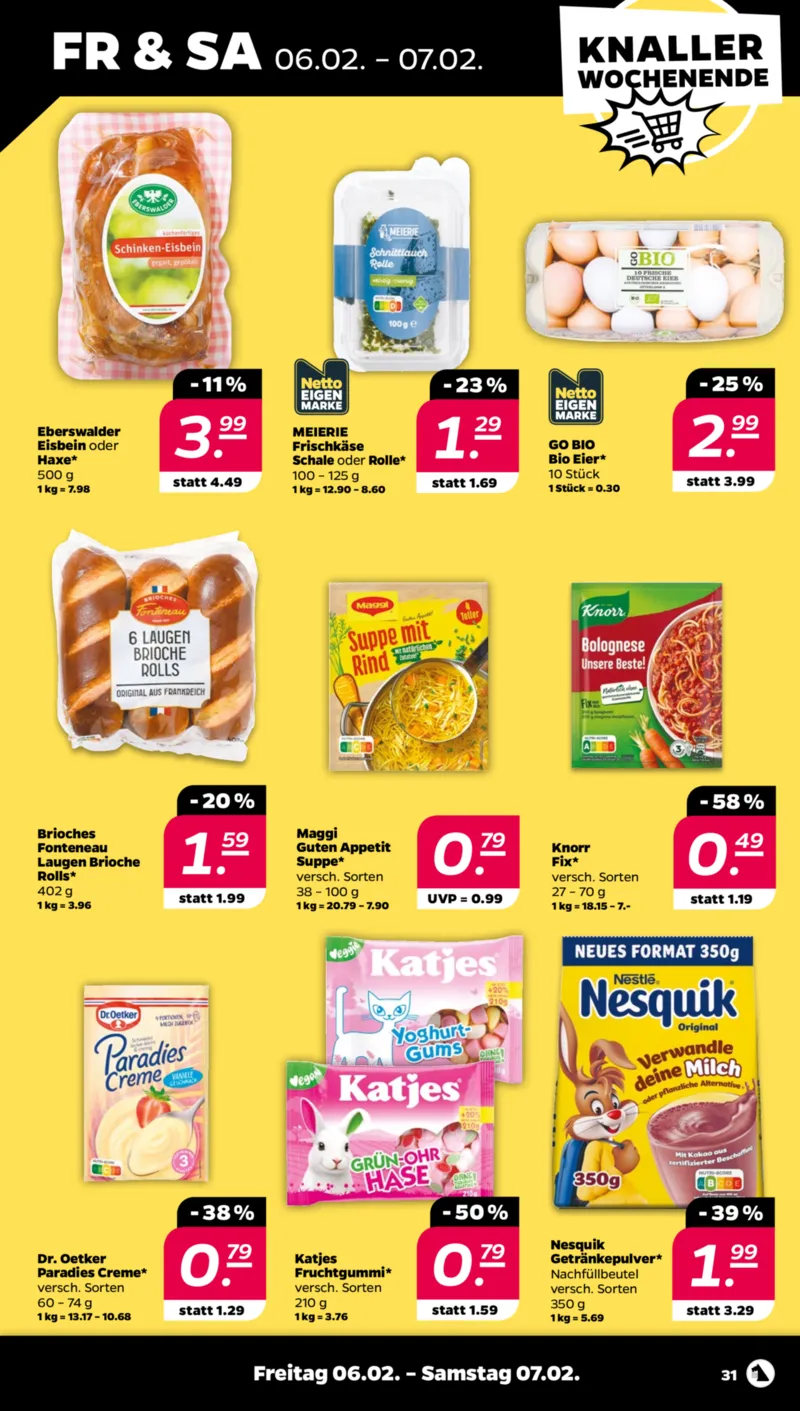 NETTO Supermarkt Prospekt vom 02.02.2026, Seite 33