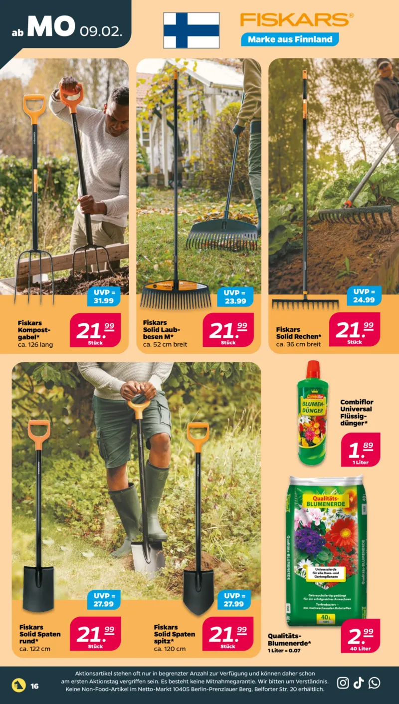 NETTO Supermarkt Prospekt vom 09.02.2026, Seite 20