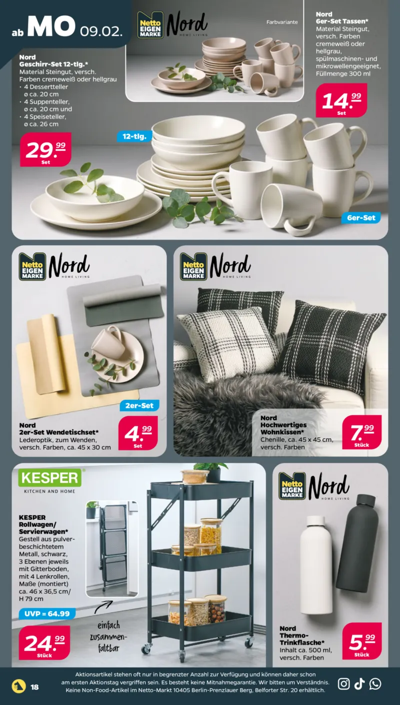 NETTO Supermarkt Prospekt vom 09.02.2026, Seite 22