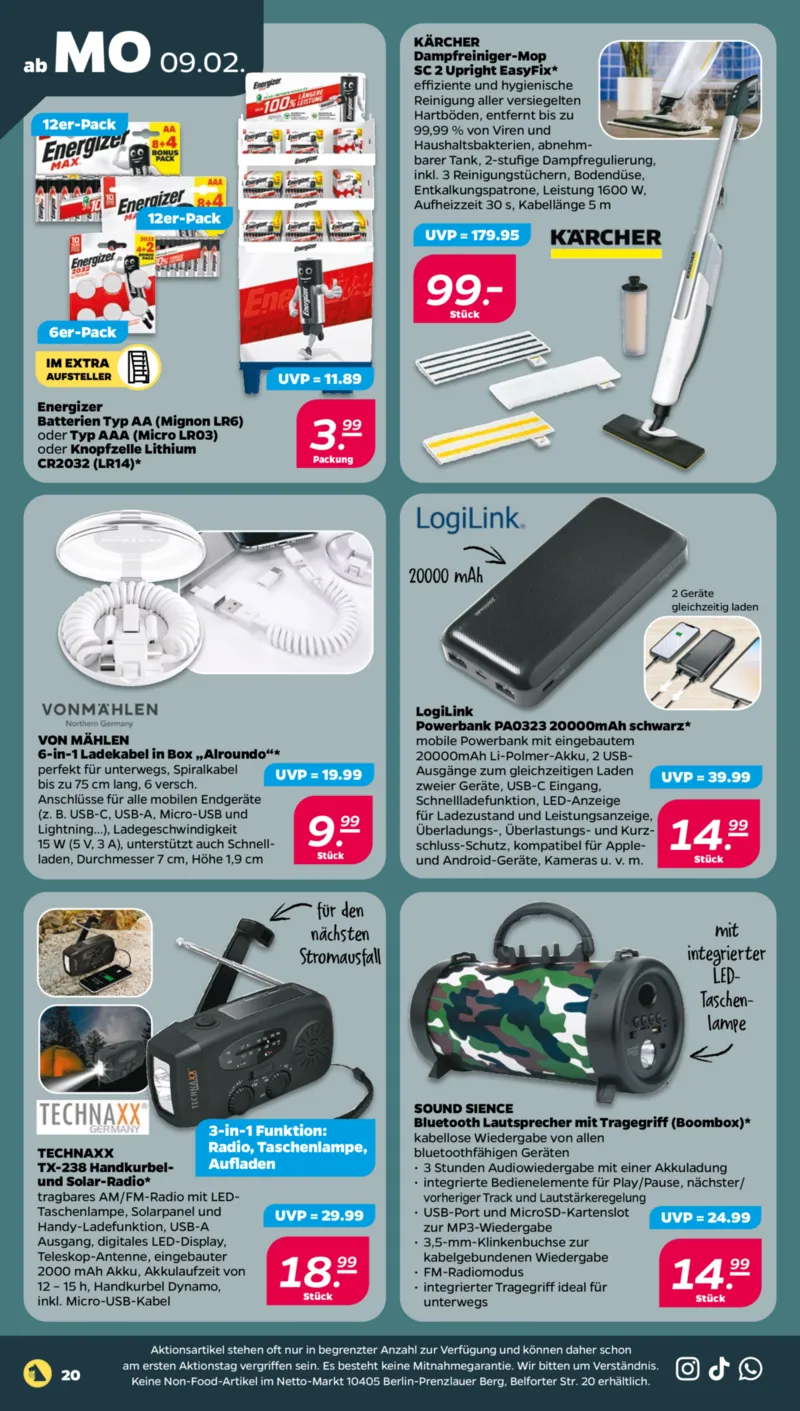 NETTO Supermarkt Prospekt vom 09.02.2026, Seite 24