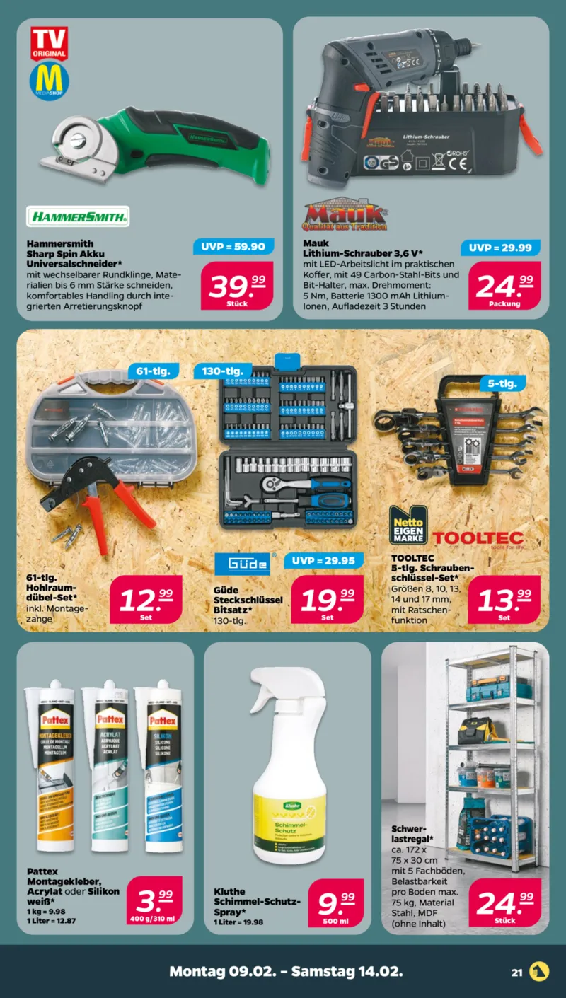 NETTO Supermarkt Prospekt vom 09.02.2026, Seite 25