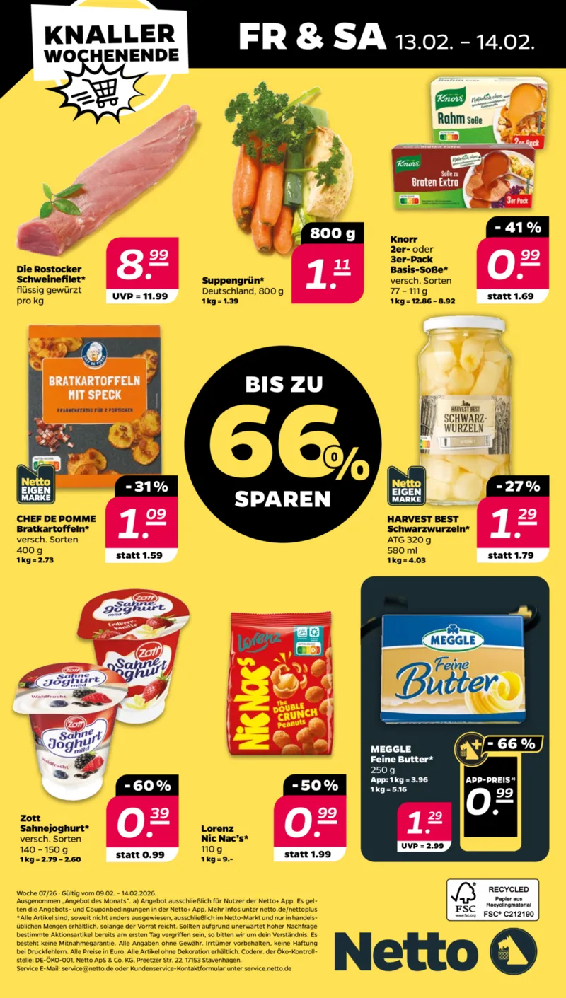 NETTO Supermarkt Prospekt vom 09.02.2026, Seite 36