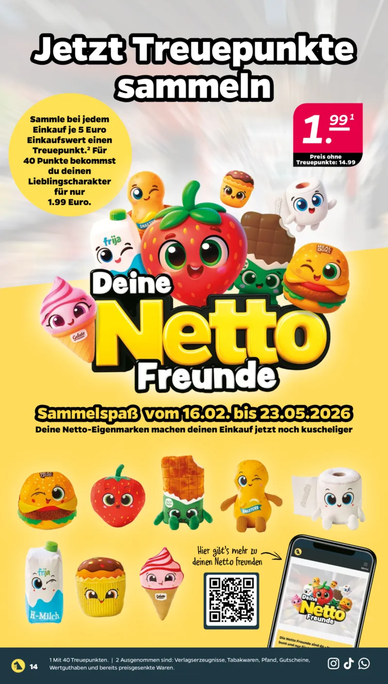 NETTO Supermarkt Prospekt vom 16.02.2026, Seite 14