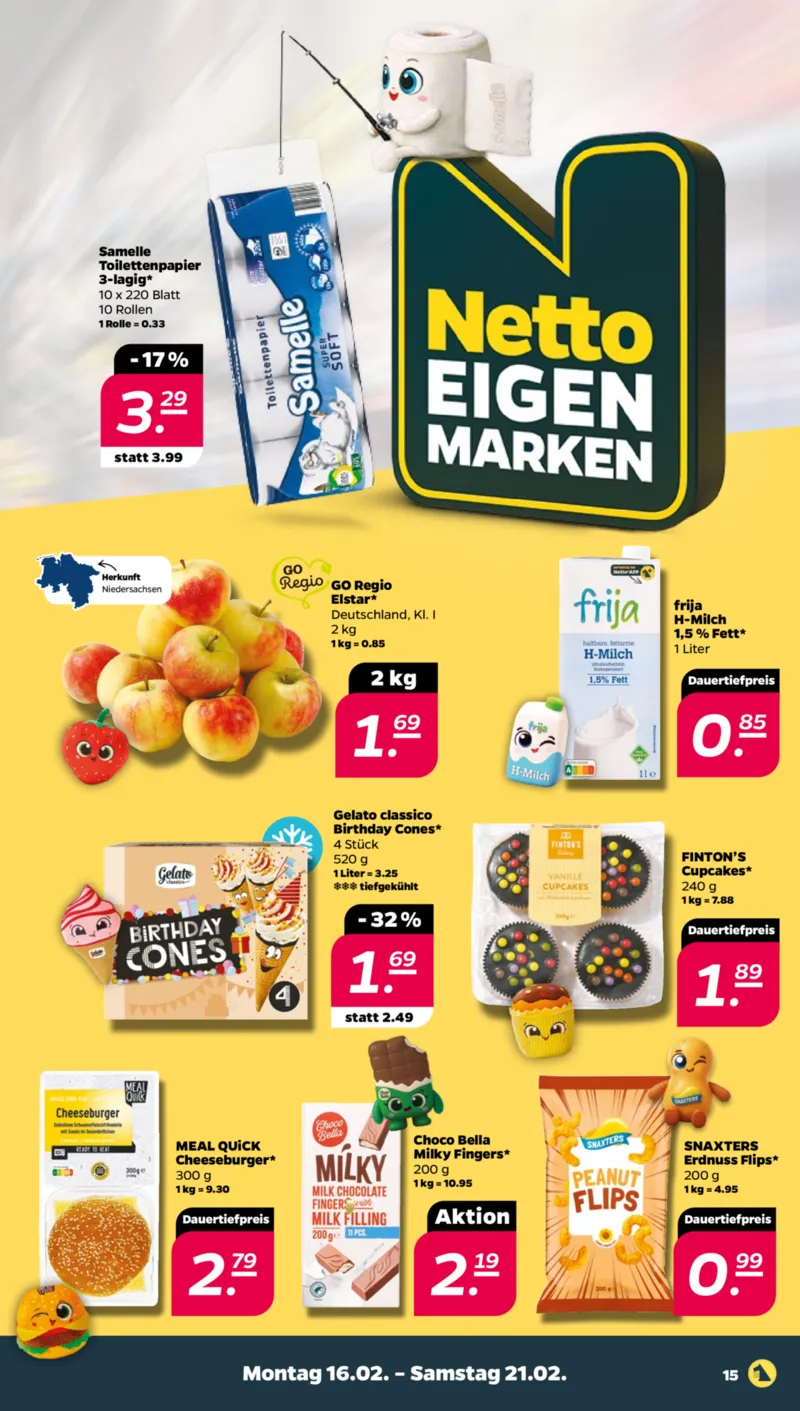 NETTO Supermarkt Prospekt vom 16.02.2026, Seite 15