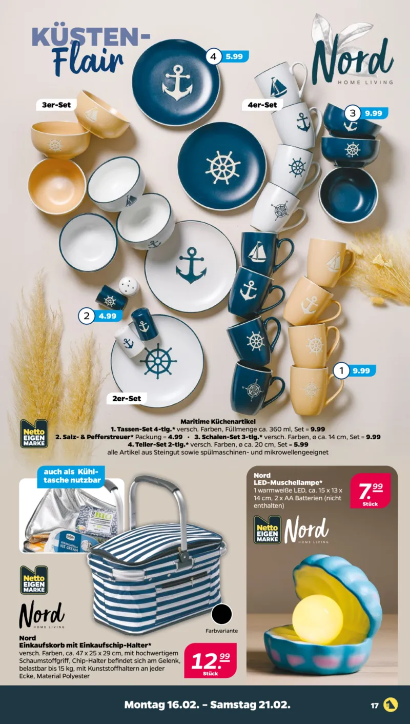 NETTO Supermarkt Prospekt vom 16.02.2026, Seite 21