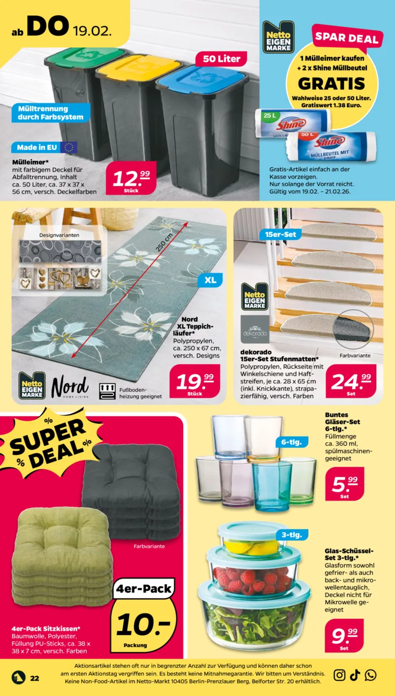 NETTO Supermarkt Prospekt vom 16.02.2026, Seite 26
