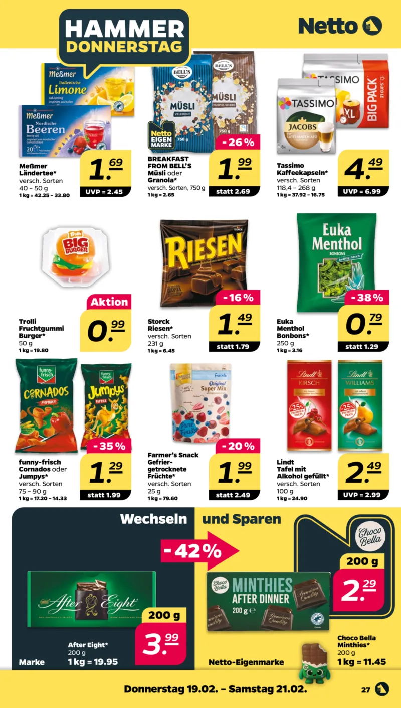 NETTO Supermarkt Prospekt vom 16.02.2026, Seite 31