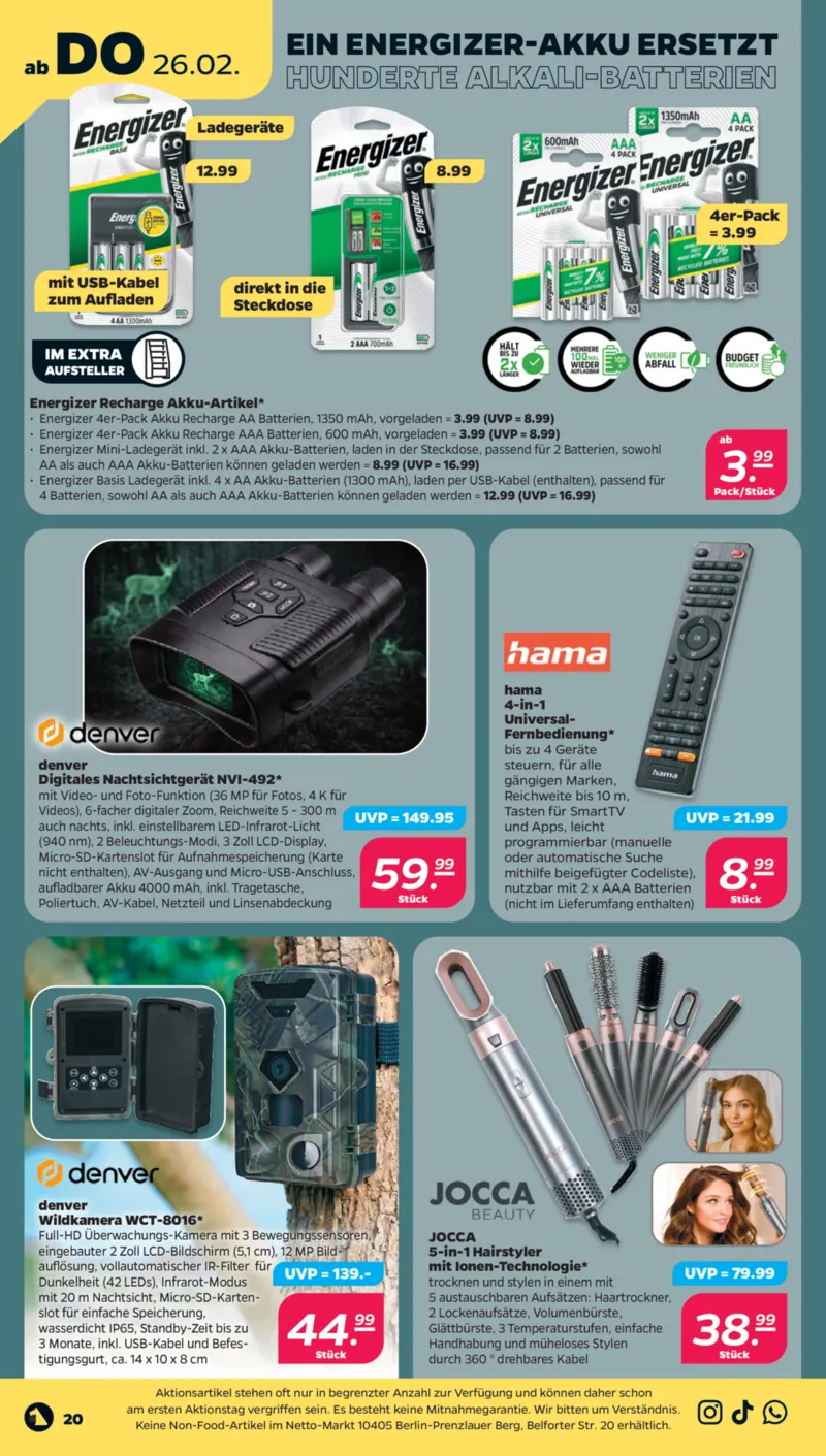 NETTO Supermarkt Prospekt vom 23.02.2026, Seite 26