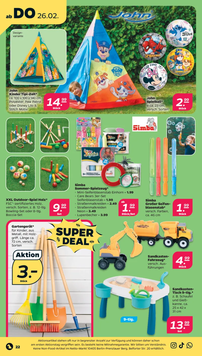NETTO Supermarkt Prospekt vom 23.02.2026, Seite 28