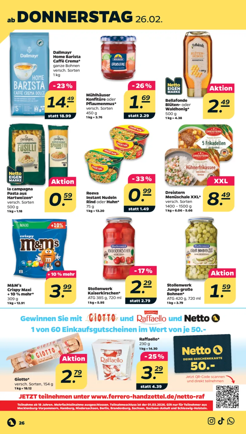 NETTO Supermarkt Prospekt vom 23.02.2026, Seite 32