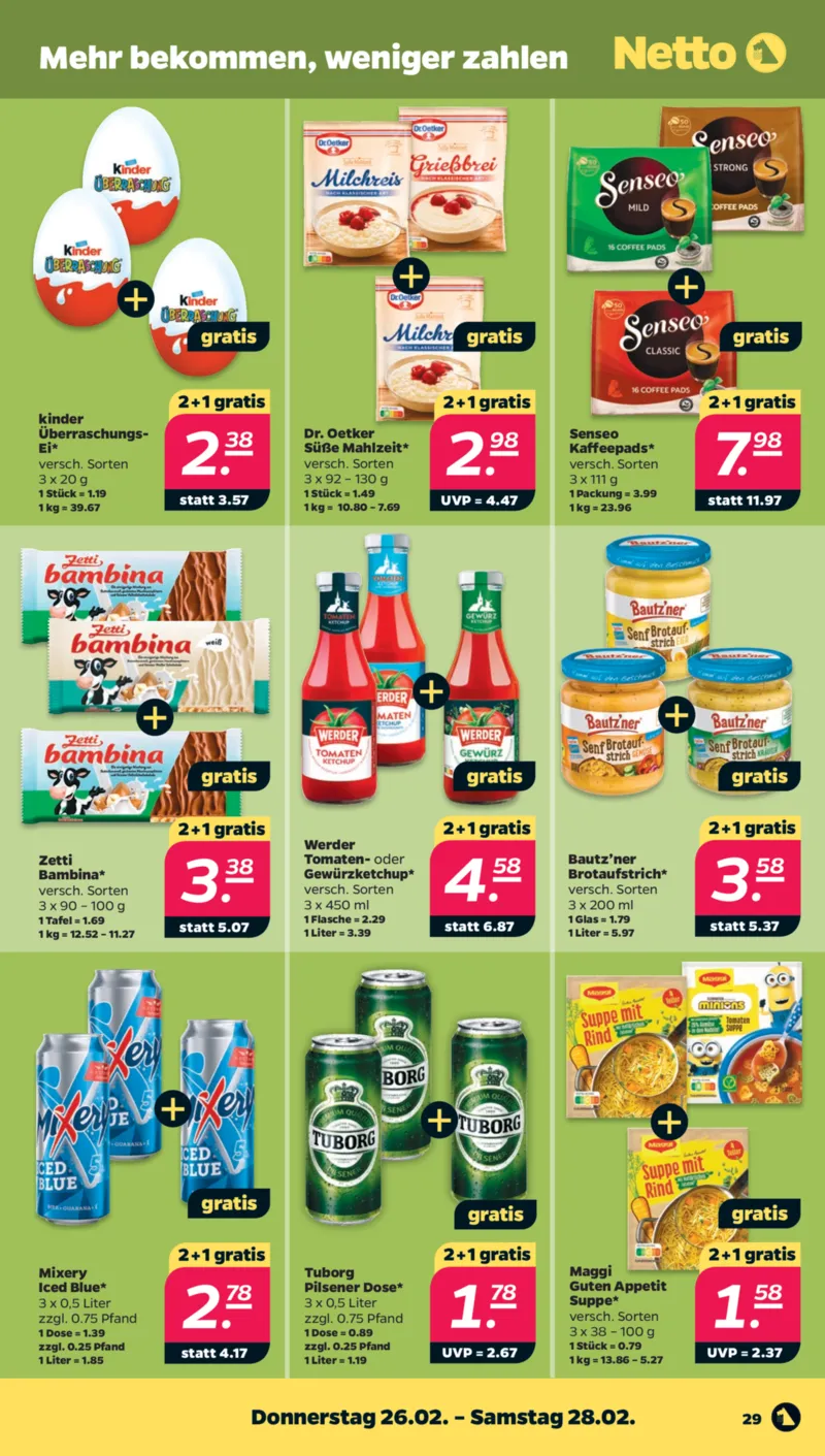 NETTO Supermarkt Prospekt vom 23.02.2026, Seite 35
