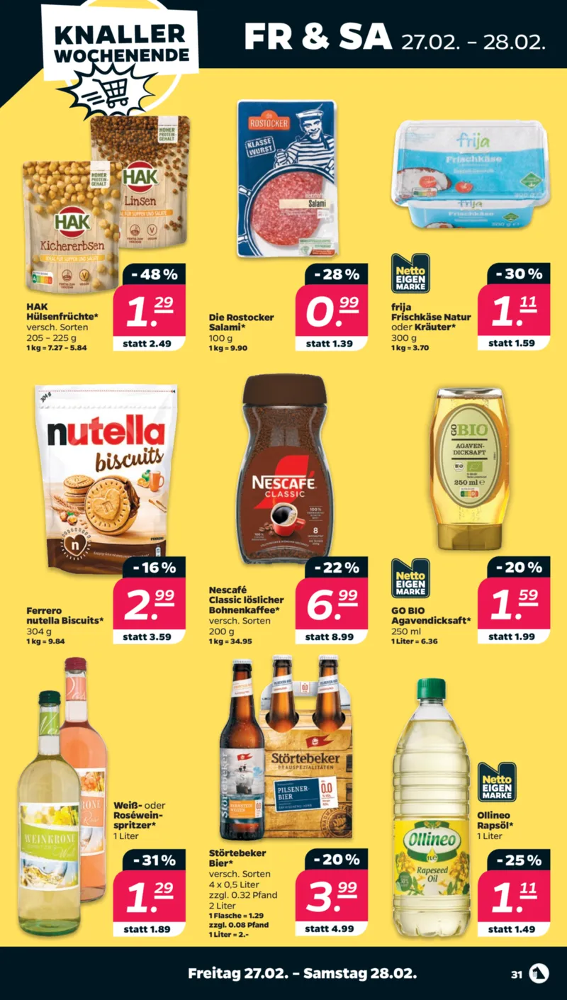 NETTO Supermarkt Prospekt vom 23.02.2026, Seite 37
