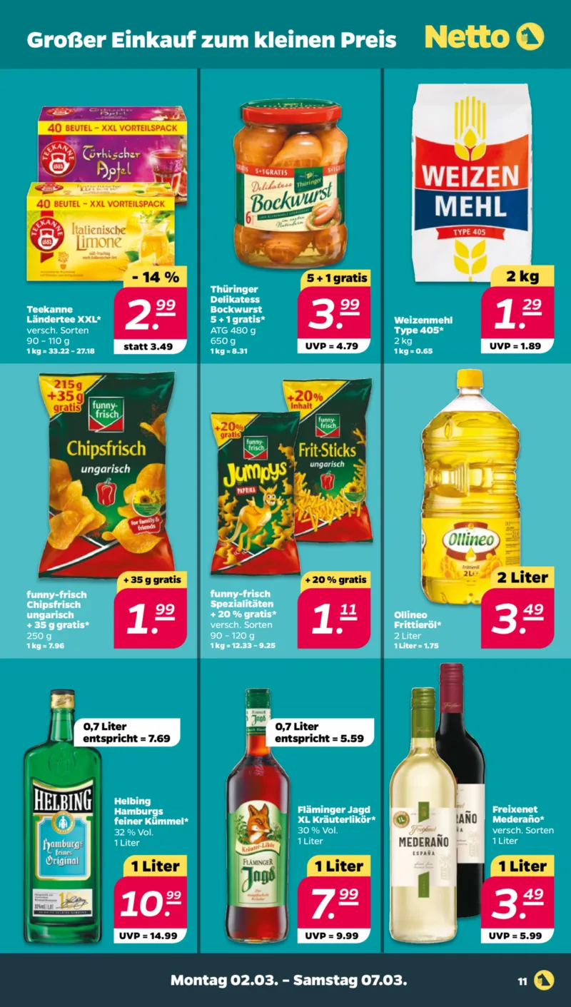 NETTO Supermarkt Prospekt vom 02.03.2026, Seite 11