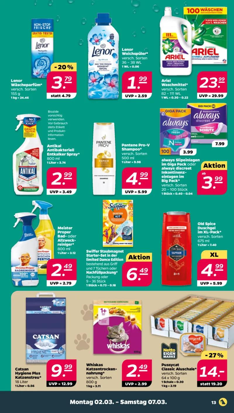 NETTO Supermarkt Prospekt vom 02.03.2026, Seite 13