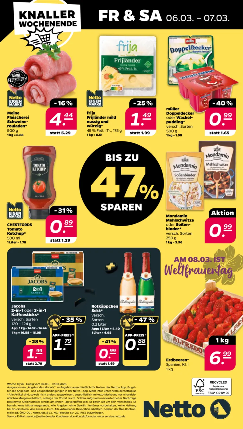 NETTO Supermarkt Prospekt vom 02.03.2026, Seite 32