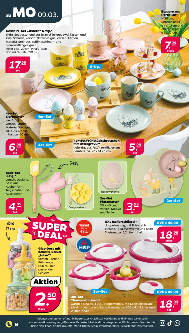 NETTO Supermarkt Prospekt vom 09.03.2026, Seite 22