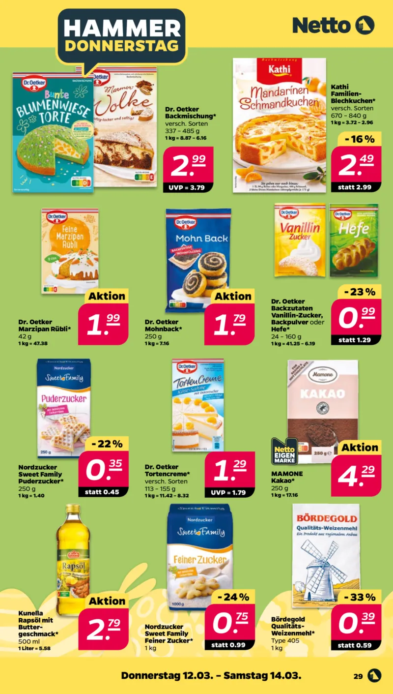 NETTO Supermarkt Prospekt vom 09.03.2026, Seite 35