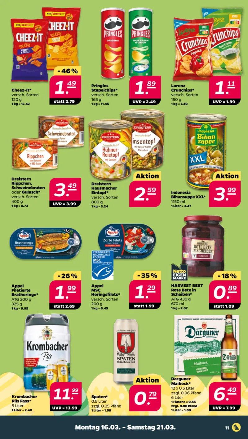 NETTO Supermarkt Prospekt vom 16.03.2026, Seite 11