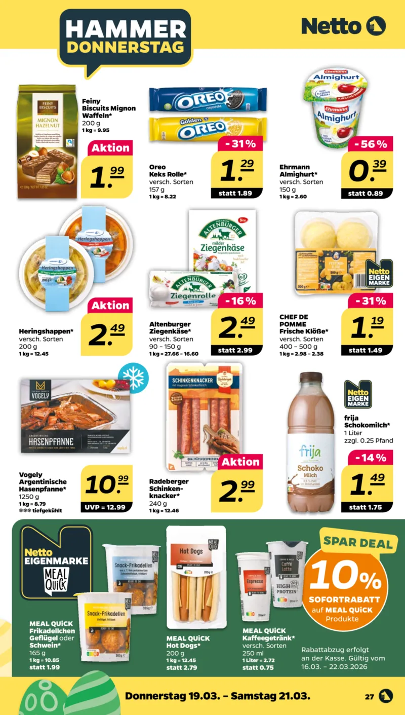 NETTO Supermarkt Prospekt vom 16.03.2026, Seite 33