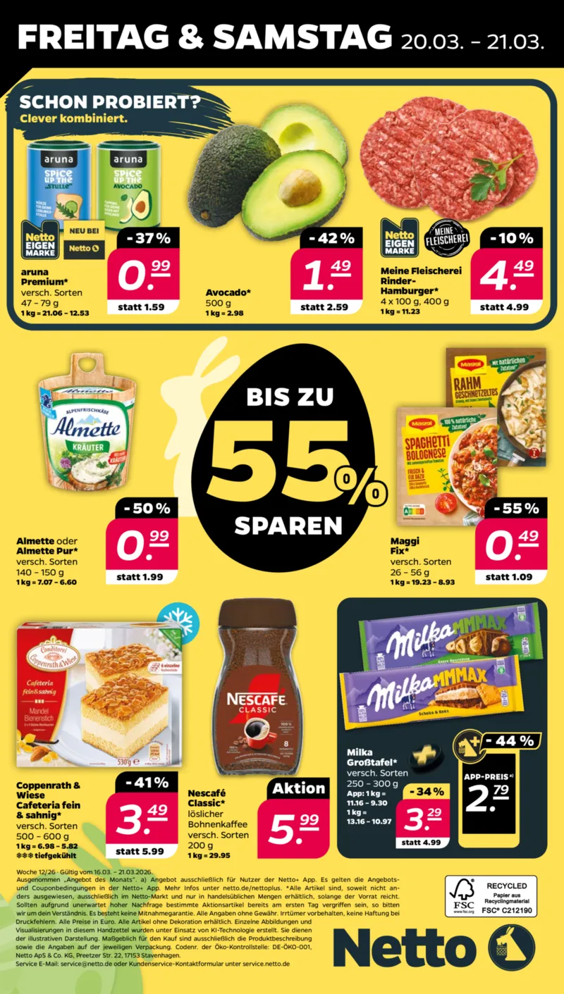 NETTO Supermarkt Prospekt vom 16.03.2026, Seite 38